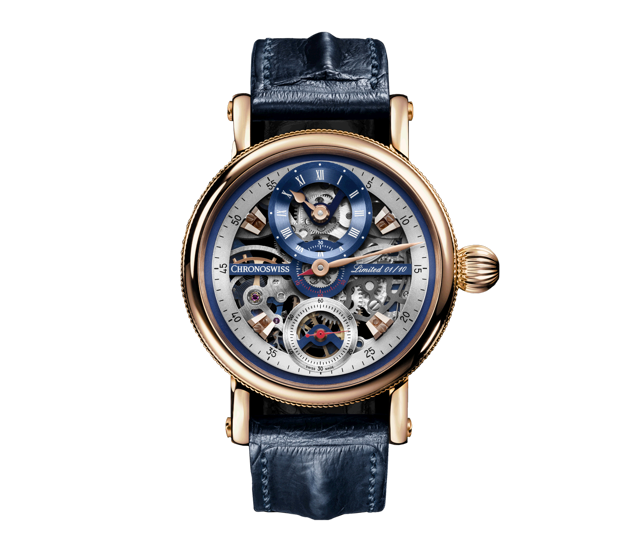 Flying Grand Regulator Skeleton - CH-6721RS-BLSIB