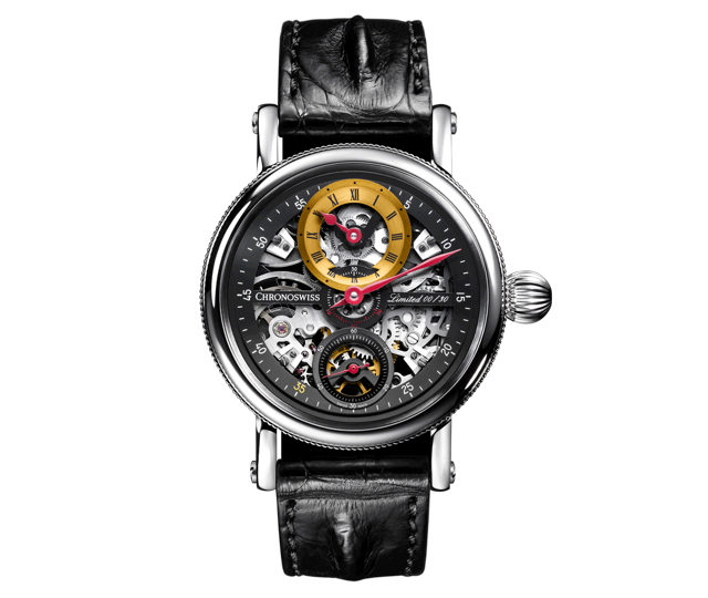 Flying Grand Regulator Skeleton - CH-6723S-BKYE
