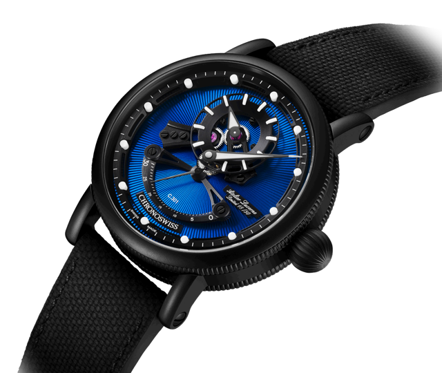 Open Gear ReSec Blue on Black - CH-6925M-EBBK