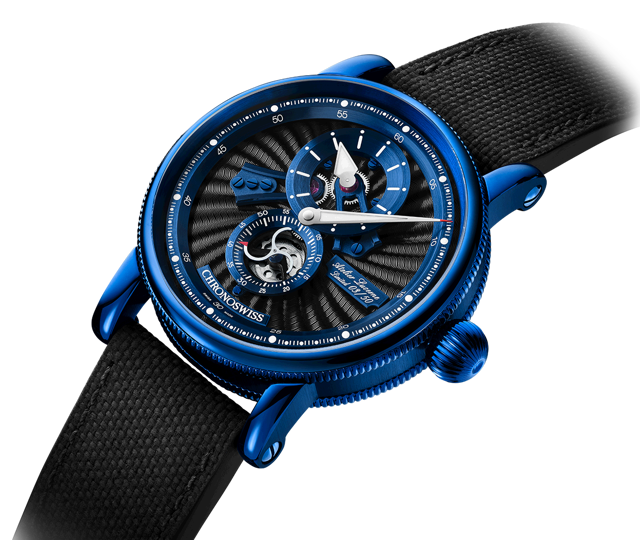 Flying Regulator Open Gear Blue Spark - CH-8756.1-BKBL