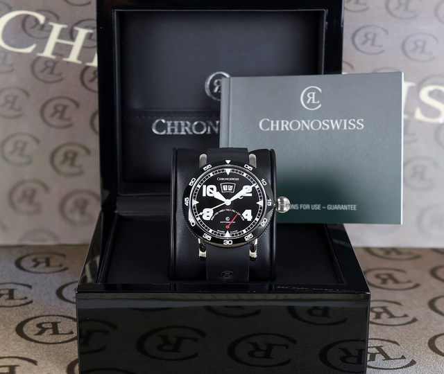 Timemaster Retrograde Day - CH-8143B-BK