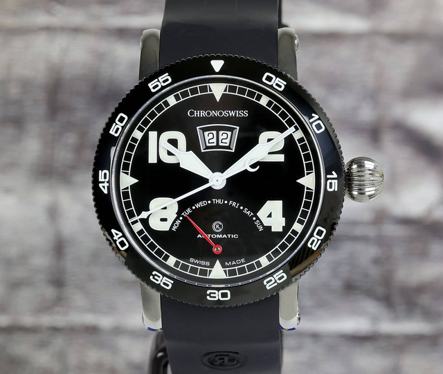 Timemaster Retrograde Day - CH-8143B-BK