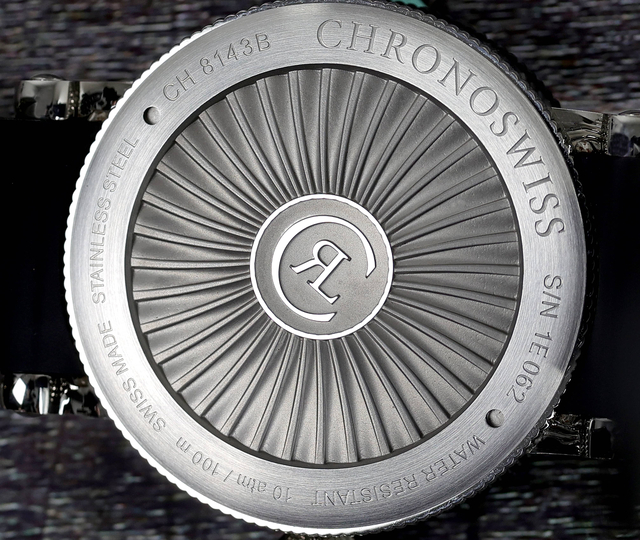 Timemaster Retrograde Day - CH-8143B-BK