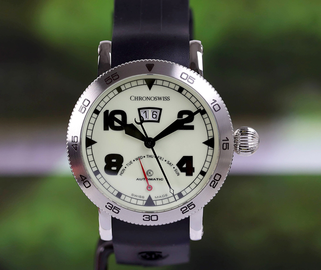 Timemaster Retrograde Day Lumious Dial - CH-8143-LU