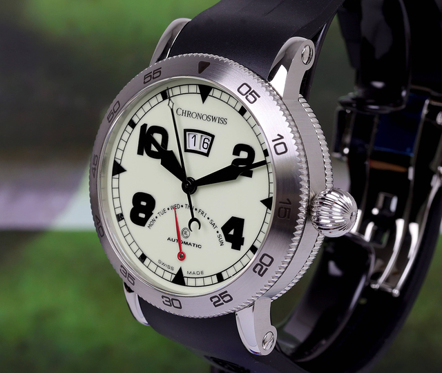 Timemaster Retrograde Day Lumious Dial - CH-8143-LU