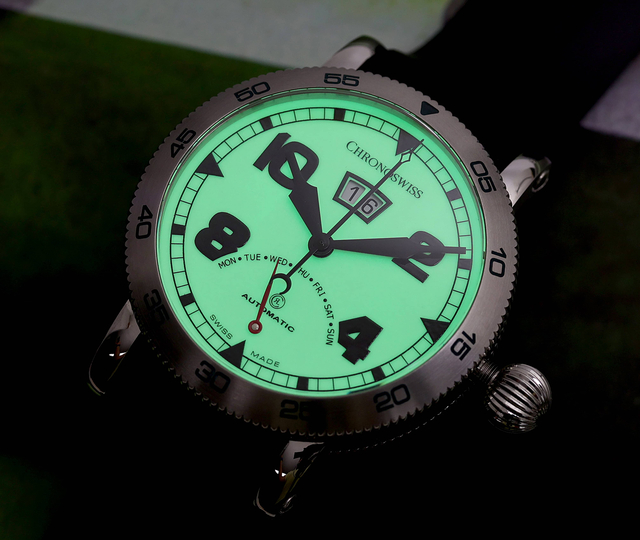 Timemaster Retrograde Day Lumious Dial - CH-8143-LU