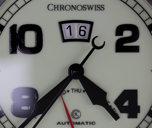 Timemaster Retrograde Day Lumious Dial - CH-8143-LU
