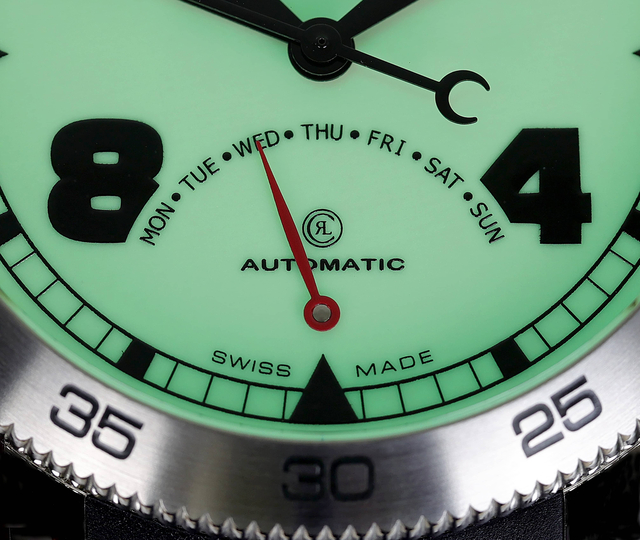 Timemaster Retrograde Day Lumious Dial - CH-8143-LU