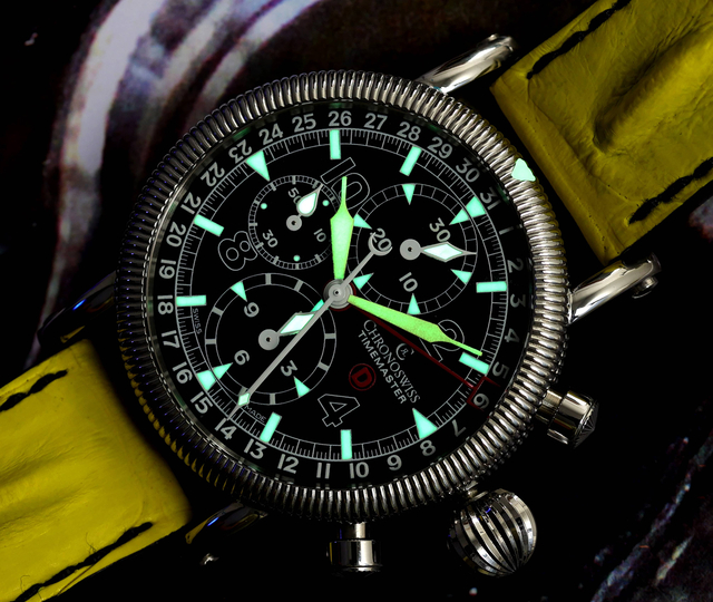 Timemaster Chronograph Pointer-Date automatic - CH-7533D-BK
