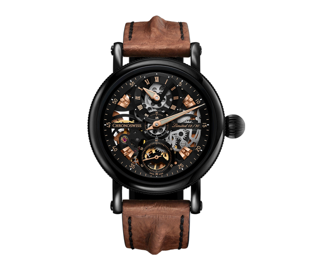 Flying Grand Regulator Skeleton Cowboy - CH-6725S-BKGO