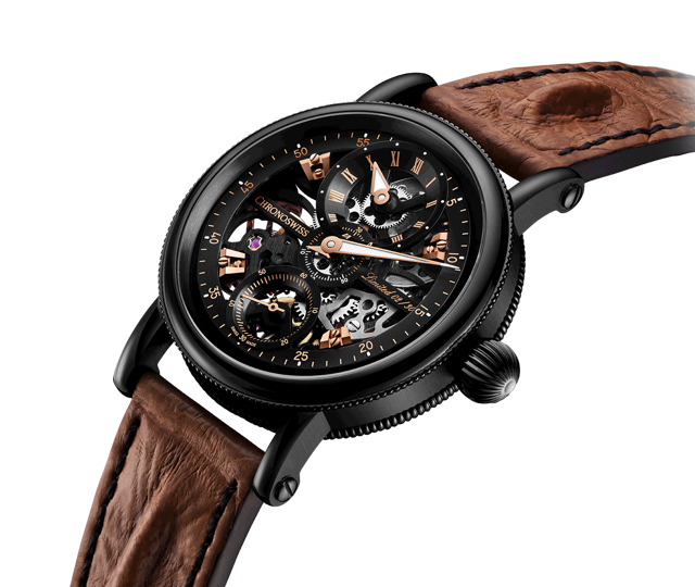 Flying Grand Regulator Skeleton Cowboy - CH-6725S-BKGO
