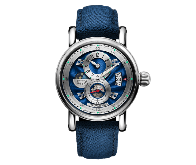 Flying Regulator Night and Day Midnight - CH-8763.1-BLSI2