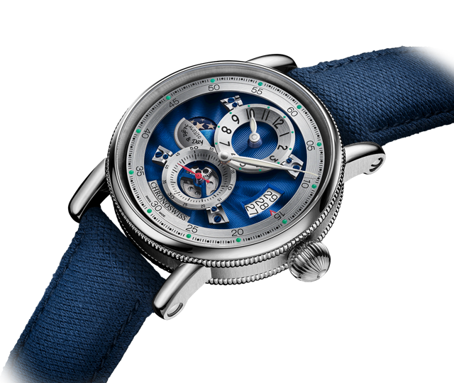Flying Regulator Night and Day Midnight - CH-8763.1-BLSI2