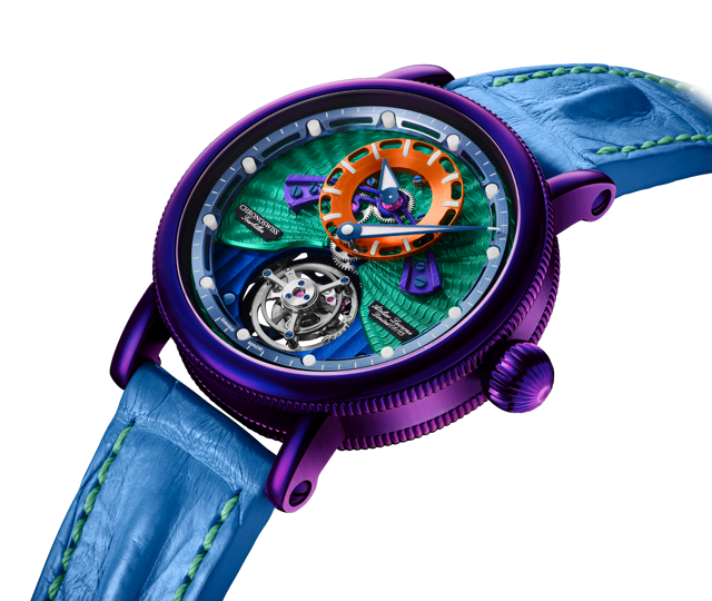 Open Gear Flying Tourbillon Psycho - CH-3128-COL