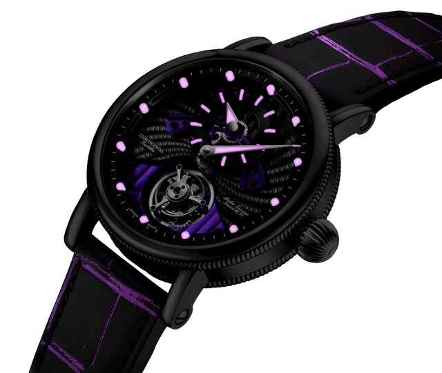 Open Gear Flying Tourbillon Underworld - CH-3123-BKPU