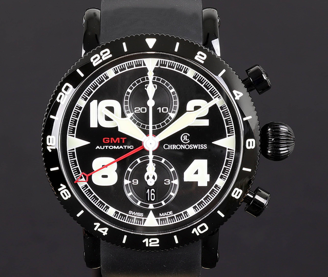 Timemaster Chronograph GMT DLC - CH-7555.1