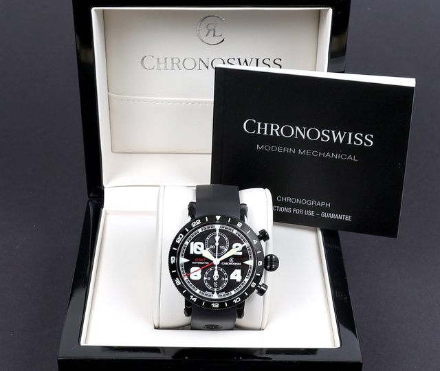 Timemaster Chronograph GMT DLC - CH-7555.1