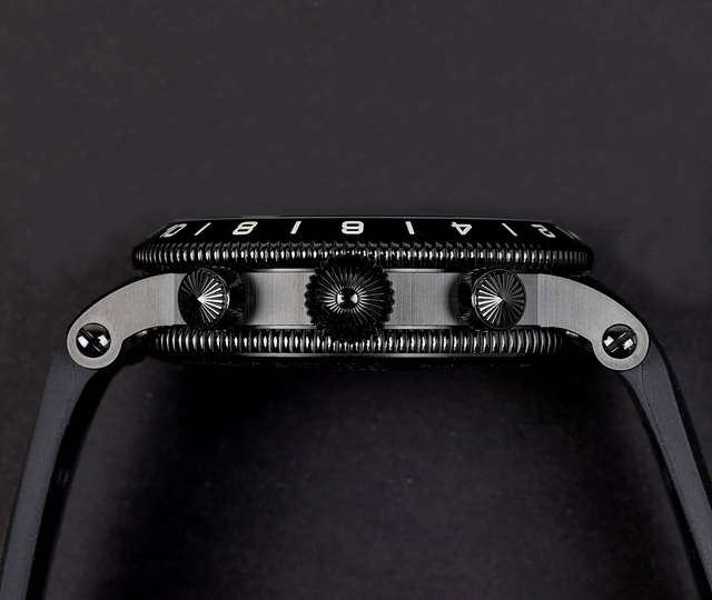 Timemaster Chronograph GMT DLC - CH-7555.1