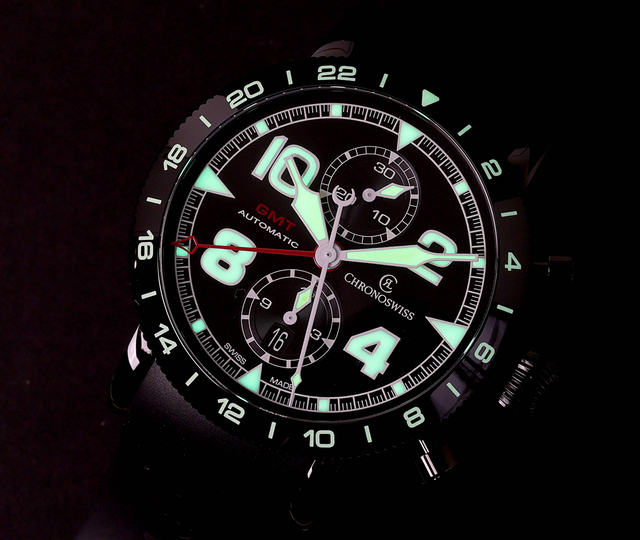 Timemaster Chronograph GMT DLC - CH-7555.1