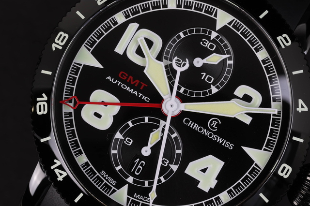 Timemaster Chronograph GMT DLC - CH-7555.1