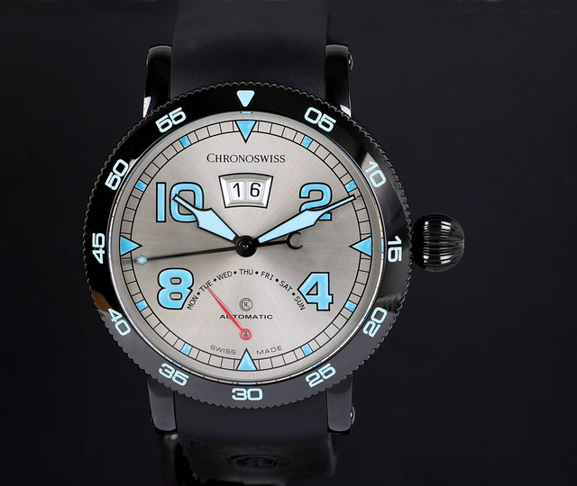 Timemaster Retrograde Day - CH-8145-WH
