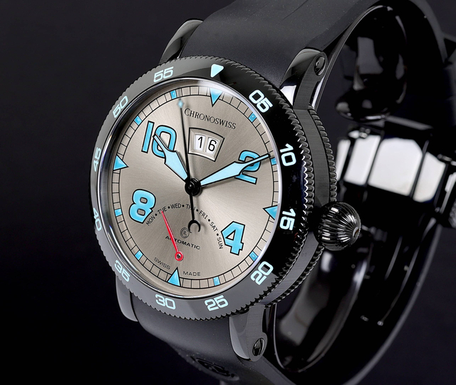Timemaster Retrograde Day - CH-8145-WH