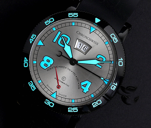 Timemaster Retrograde Day - CH-8145-WH