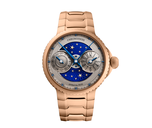 Pulse GMT Enamel Sky Gold - CH-4221REM-GRBL