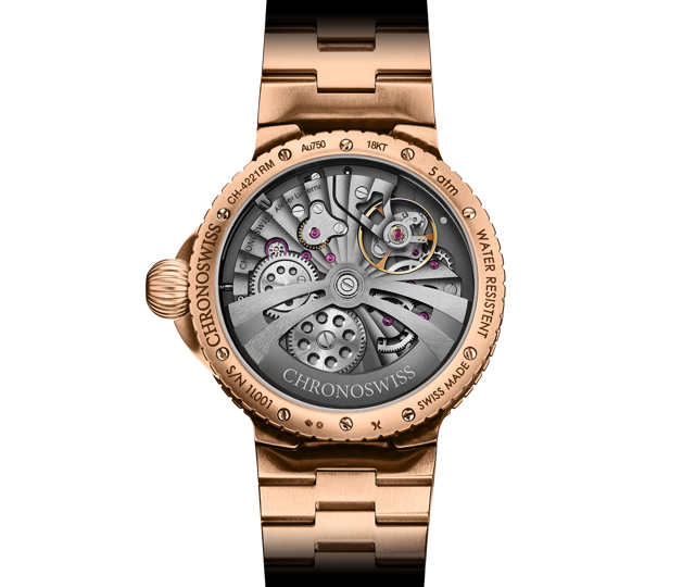 Pulse GMT Enamel Sky Gold - CH-4221REM-GRBL