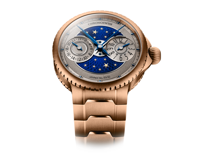 Pulse GMT Enamel Sky Gold - CH-4221REM-GRBL