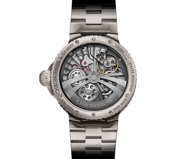 Pulse GMT Silver Guilloche - CH-4223TM-GR
