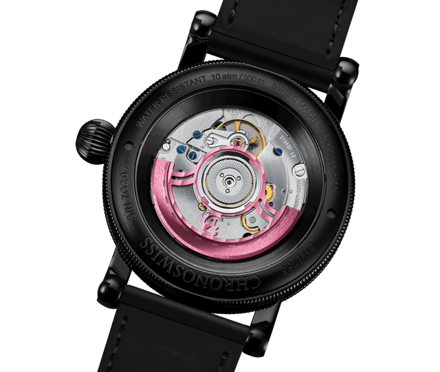 Flying Regulator Open Gear Pink Panther - CH-8755.1-PIBK