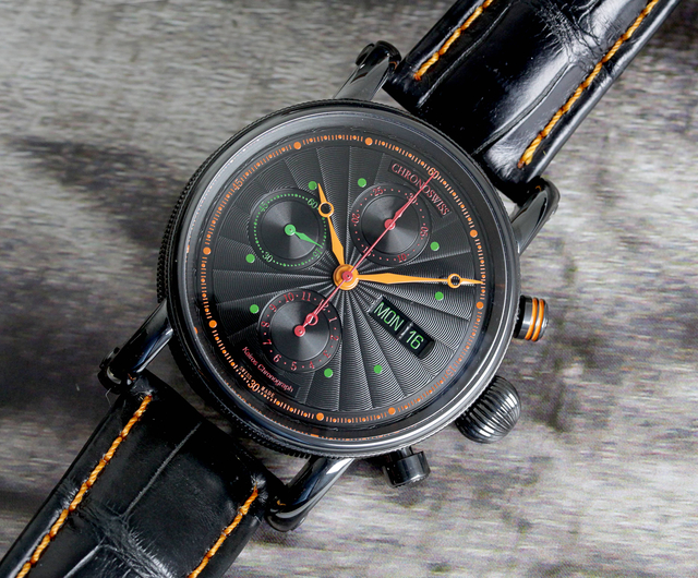Chronograph Day Date DLC - CH-7545K-BK-DEU