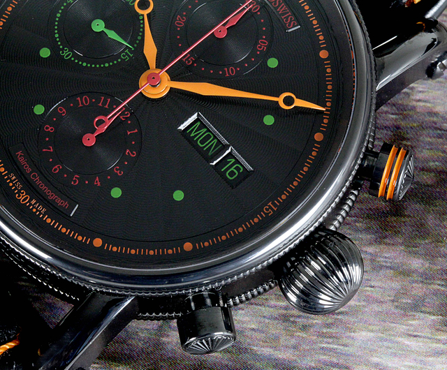 Chronograph Day Date DLC - CH-7545K-BK-DEU