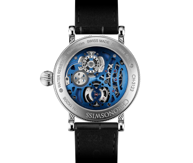 Open Gear Flying Tourbillon Meteorit - CH-3123-BKBL