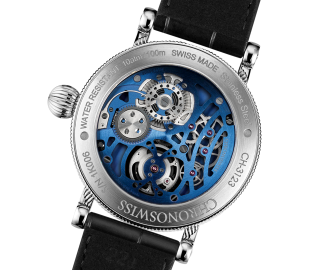 Open Gear Flying Tourbillon Meteorit - CH-3123-BKBL