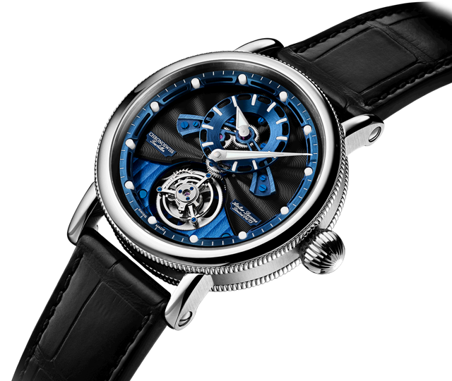 Open Gear Flying Tourbillon Meteorit - CH-3123-BKBL