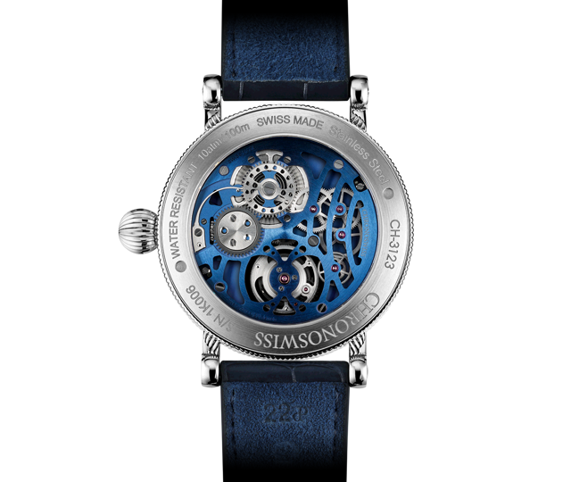 Open Gear Flying Tourbillon Paraiba - CH-3123-PABL