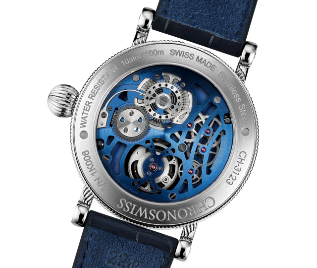Open Gear Flying Tourbillon Paraiba - CH-3123-PABL