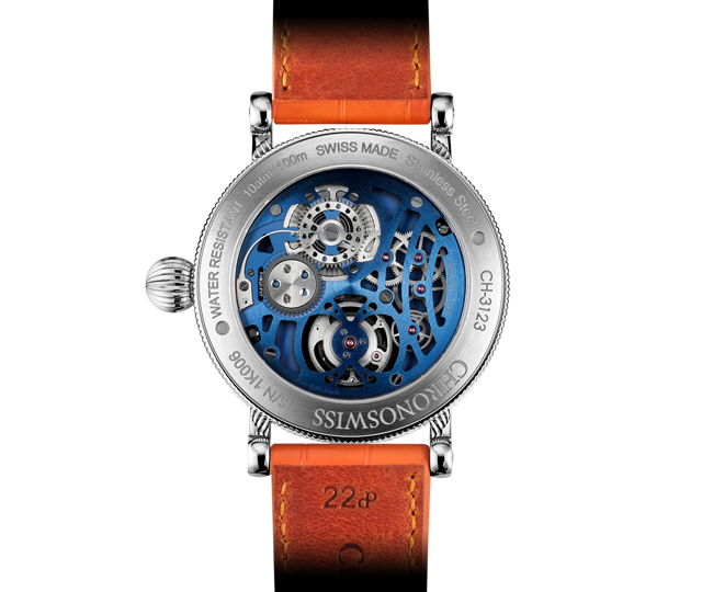 Open Gear Flying Tourbillon Sunset - CH-3123-ORBL