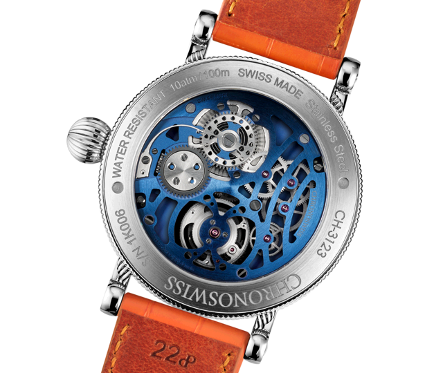 Open Gear Flying Tourbillon Sunset - CH-3123-ORBL