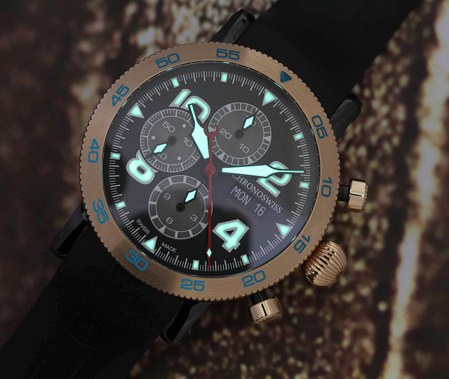 Timemaster Chronograph Day Date - CH-9045R