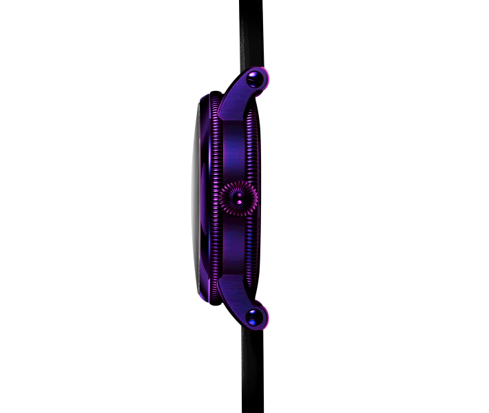 Cintre DEITY Highside Ø31.8mm noir-violet