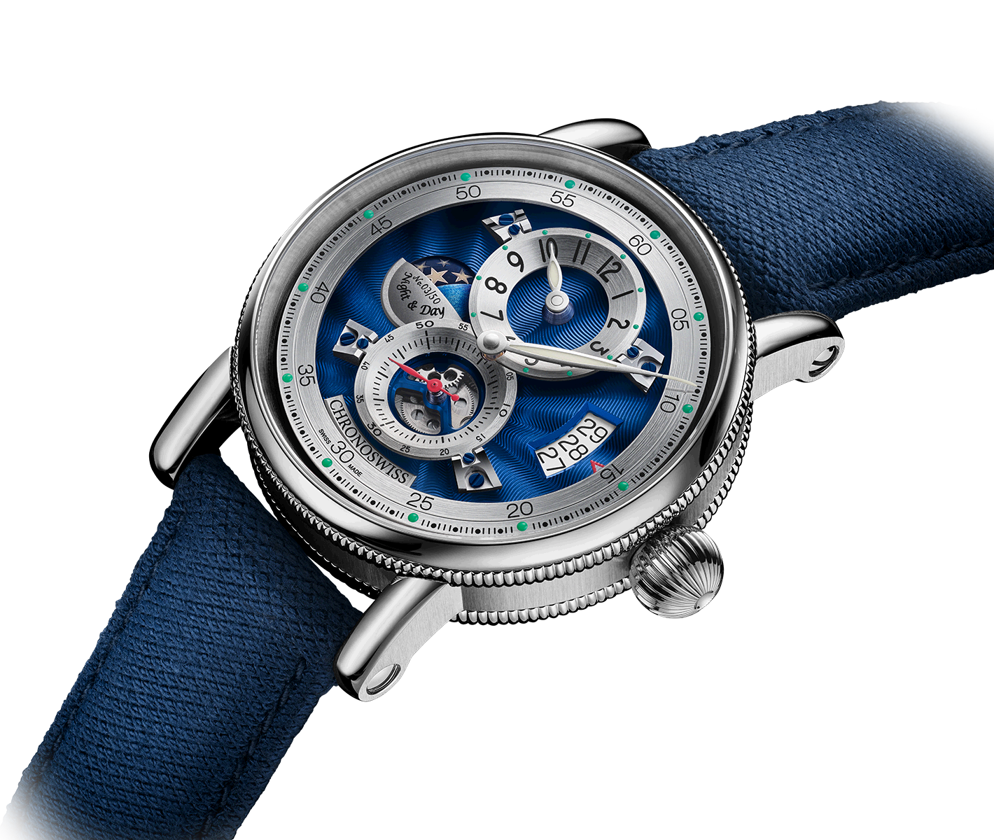 Flying Regulator Night and Day Midnight | Chronoswiss