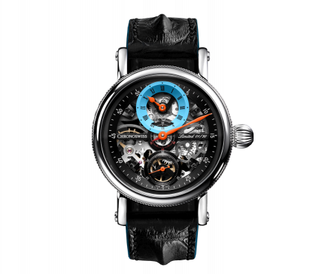 Flying Grand Regulator Skeleton - CH-6723S-BKLB