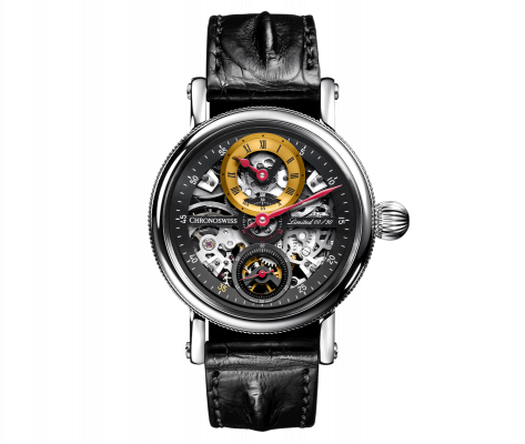 Flying Grand Regulator Skeleton - CH-6723S-BKYE